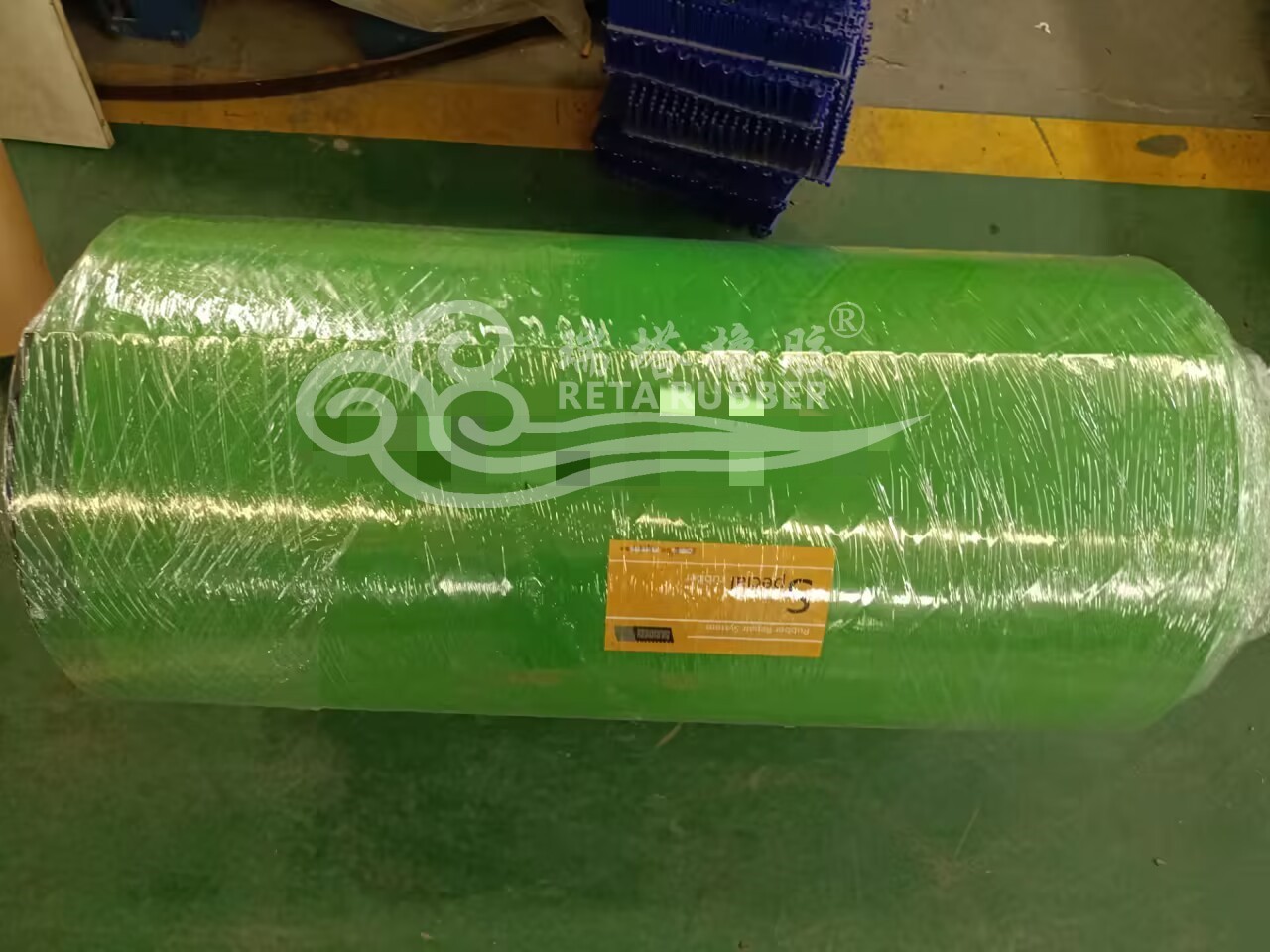 山西客戶定購滾筒包膠膠板發貨